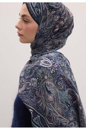 شال آبی مردانه پنبه ای Fresh - کد 870352184