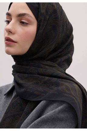 شال مشکی مردانه پنبه ای Fresh - کد 870354798