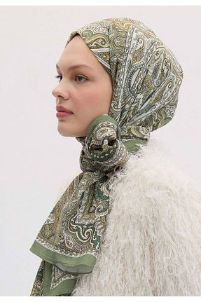 شال سبز مردانه پنبه ای Fresh - کد 870348008