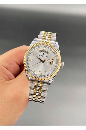 ساعت مچی طلائی مردانه 40 میلی متر Daniel Klein - کد 870923725