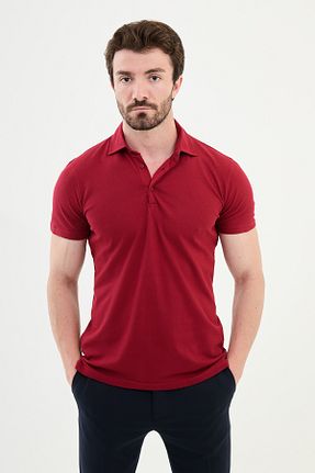تیشرت قرمز مردانه اسلیم فیت Mcr - کد 836305470