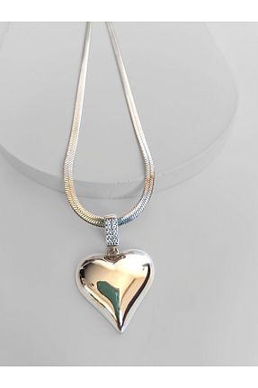 گردنبند استیل ( فولاد ) زنانه استیل (فولاد) Marlenka - کد 870403672