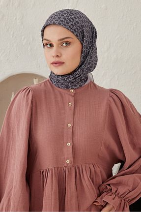 روسری مشکی 100 x 100 Modakaşmir - کد 870404104