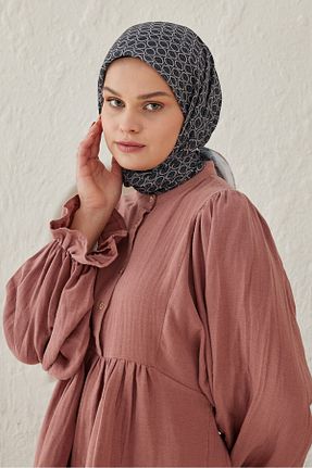 روسری بنفش 100 x 100 Modakaşmir - کد 870404118