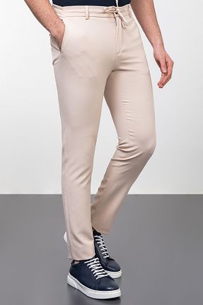 شلوار طوسی مردانه پنبه - الاستین Mcr - کد 711477800
