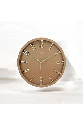 ساعت دیواری بژ 40 * 40 Revello - کد 870414076