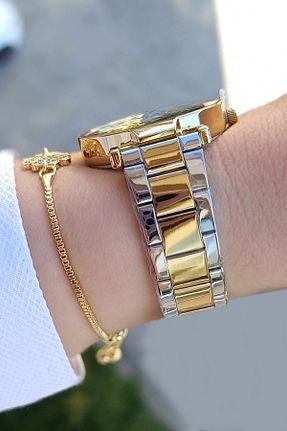 ساعت مچی طلائی زنانه 36 میلی متر Daniel Klein - کد 218363459