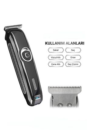 ماشین اصلاح صورت مشکی Şarjlı Wildlebend - کد 52822972