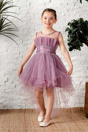 لباس بنفش بچه گانه بافتنی Mnk Baby&Kids - کد 822109928