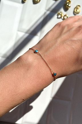 دستبند نقره صورتی زنانه 925 عیار Spossy Silver Jewelry - کد 870487415