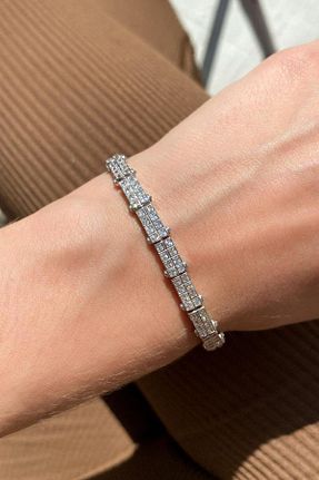 دستبند نقره زنانه 925 عیار Spossy Silver Jewelry - کد 870487241