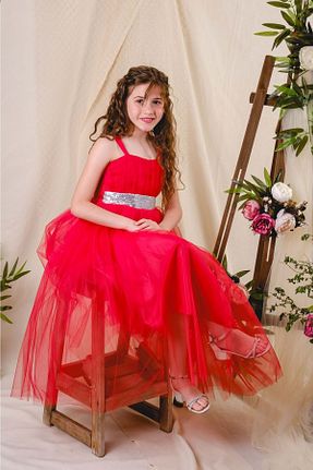 لباس قرمز بچه گانه بافتنی Mnk - کد 284590654