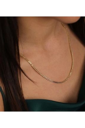 گردنبند طلا طلائی زنانه 14 عیار Güzide Kuyumcu - کد 871023388