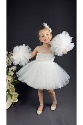 لباس سفید بچه گانه بافتنی Mnk Baby&Kids - کد 339544732