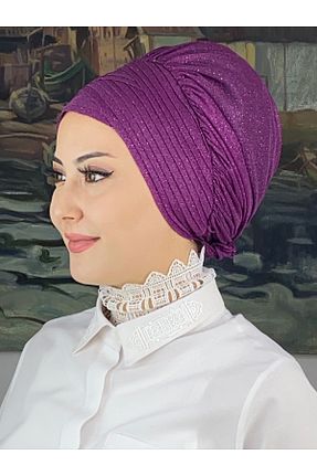 روسری صورتی شیفون BUTİKAMBAR - کد 870501600
