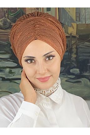 روسری متالیک شیفون BUTİKAMBAR - کد 870500654