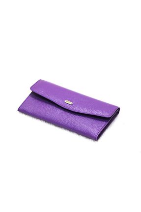 کیف پول بنفش زنانه سایز متوسط Canpellini - کد 870512580