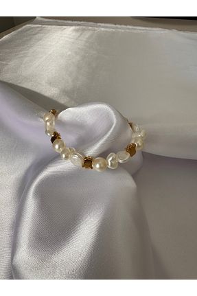 دستبند جواهر سفید زنانه منجق Eloditakı - کد 870524434