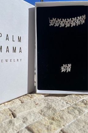 دستبند نقره زنانه 925 عیار PALMMAMA - کد 870524928