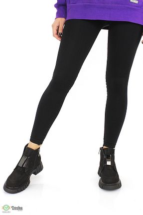 بوت / نیم بوت مشکی زنانه چرم خالص Mammamia - کد 870527074