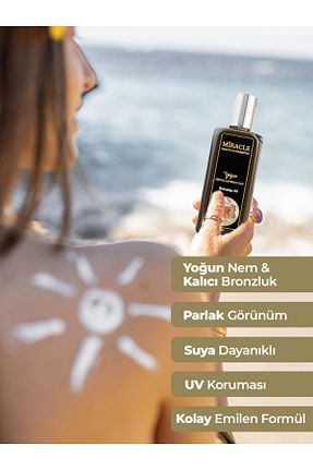 برنز کننده Yoğun Bronzluk miraclekozmetik - کد 870647530