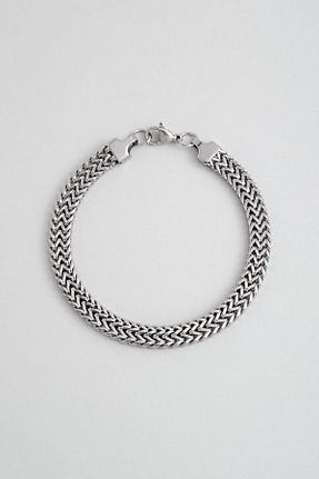 دستبند استیل (فولاد) متالیک مردانه استیل (فولاد) So Chic - کد 870721250