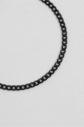 دستبند استیل (فولاد) مشکی مردانه استیل (فولاد) So Chic - کد 870721214