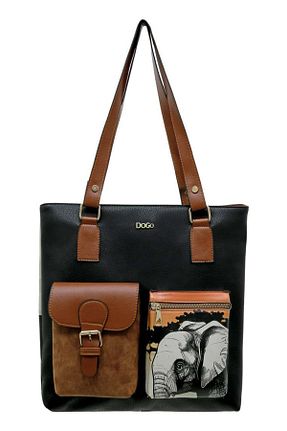 کیف دوشی بژ زنانه چرم مصنوعی Dogo - کد 816105131