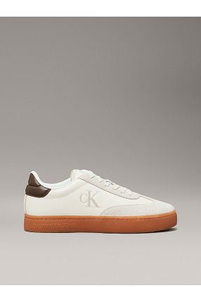 کفش اسنیکر سفید مردانه بند دار Calvin Klein - کد 852754037