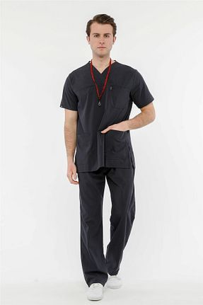 لباس کار طوسی Çatı Medikal - کد 803678901