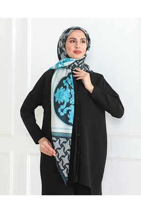 روسری فیروزه ای İpek Tivil ESSAHRA - کد 870740827