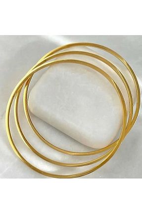 دستبند استیل (فولاد) طلائی زنانه استیل (فولاد) X-Lady Accessories - کد 870762076