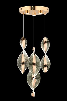 لوستر طلائی فلزی İstanbul Avize - کد 868255029