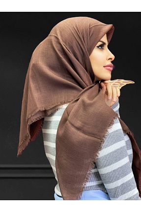 شال قهوه ای زنانه ALDAİR - کد 870819083