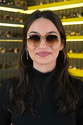 عینک آفتابی قهوه ای زنانه 53 Ray-Ban - کد 870818845