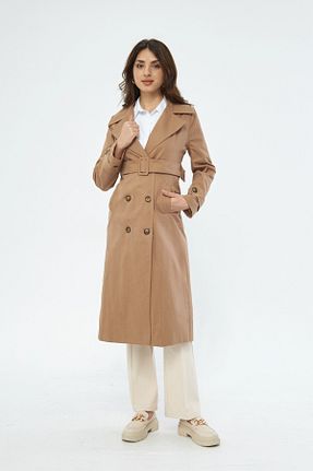 ترنچکت بژ زنانه %100 پنبه PASTELASTORE - کد 851671455