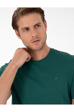 تیشرت سبز مردانه اسلیم فیت Pierre Cardin - کد 870835587