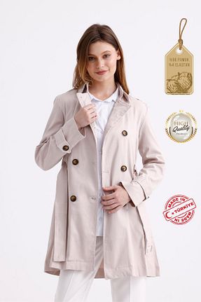 ترنچکت زنانه پنبه ای PASTELASTORE - کد 740204649