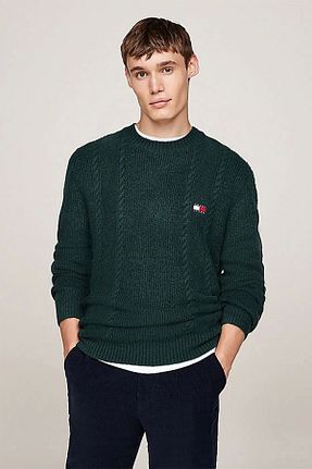 پلیور آبی مردانه Saç Örgü Tommy Hilfiger - کد 868878453