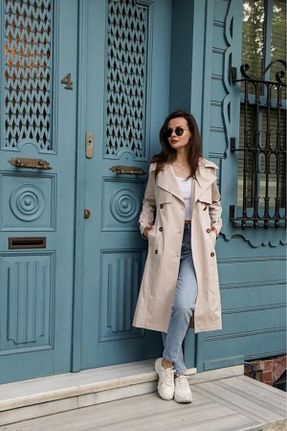 ترنچکت زنانه پنبه ای PASTELASTORE - کد 714718827