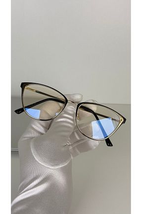عینک محافظ نور آبی مشکی زنانه شیشه LOOKUP - کد 870872619