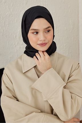 شال مشکی زنانه ابریشم Modakaşmir - کد 870876238