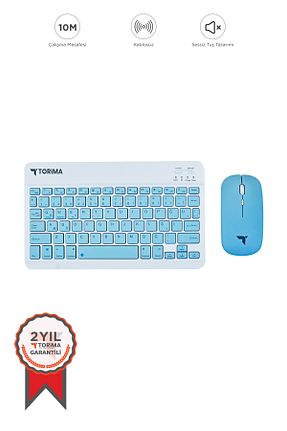ست کیبورد و ماوس آبی Torima - کد 801360597