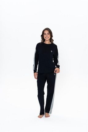 ست گرمکن سرمه ای زنانه رگولار U.S. Polo Assn. - کد 870870851