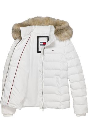 کاپشن طلائی زنانه پلی استر Tommy Hilfiger - کد 870908229