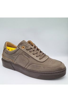کفش اسنیکر طوسی مردانه چرم اصل Greyder - کد 870909446