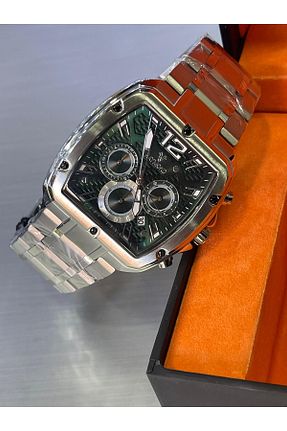 ساعت مچی طوسی مردانه بالای 46 میلی متر Raymond - کد 870908355