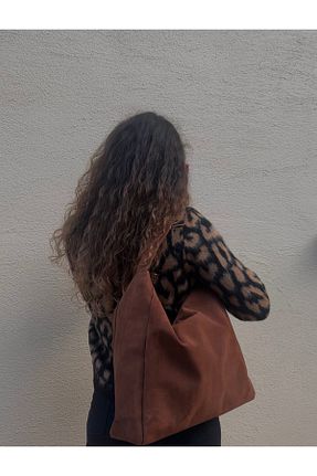 کیف دوشی قهوه ای زنانه جیر Boutiquehaki - کد 870935411