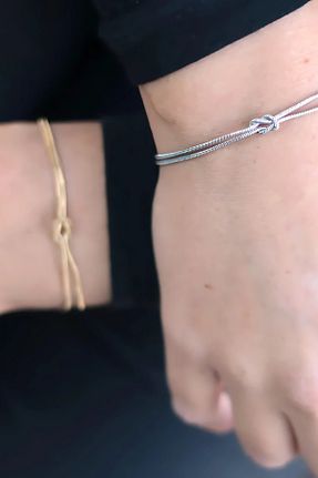 دستبند جواهر طوسی زنانه فلزی Gorgeous - کد 870949095