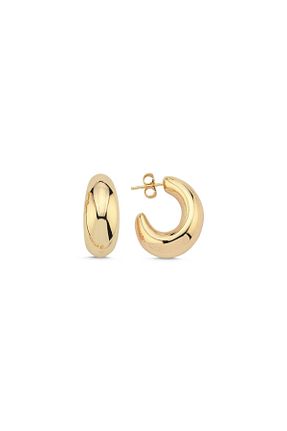 گوشواره جواهر سفید زیرکن Merano Design - کد 871014437